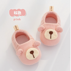 Oto&ntilde;o e invierno los Beb&eacute;s aprenden a caminar zapatos con suelas blandas los zapatos ense&ntilde;an temprano a los cachorros lindos los zapatos transpirables y limitados HY - 2441