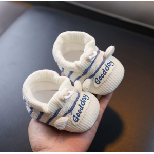 Printemps automne hommes femmes b&eacute;b&eacute; chaussures b&eacute;b&eacute; anti - chute fines chaussettes respirantes 0 - 1 ans semelle souple