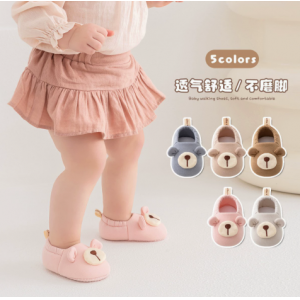 Oto&ntilde;o e invierno los Beb&eacute;s aprenden a caminar zapatos con suelas blandas los zapatos ense&ntilde;an temprano a los cachorros lindos los zapatos transpirables y limitados HY - 2441